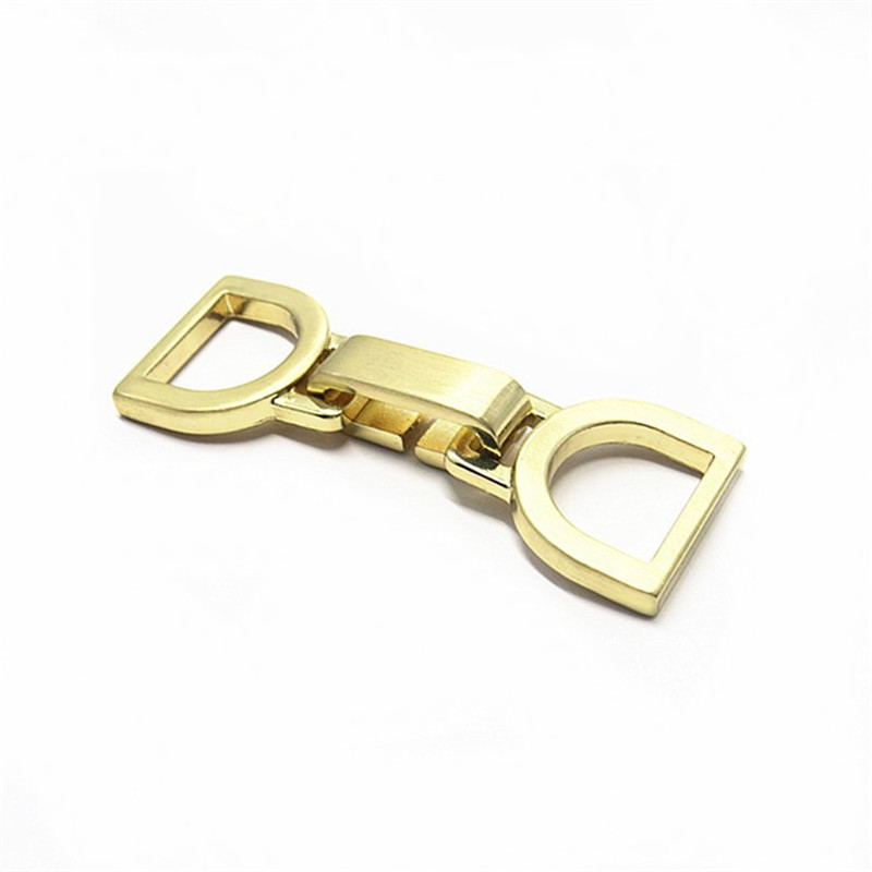 Metal Zinc Alloy Gold Shoes Decorations Buckle