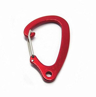 Strong D-Shape Mini Aluminum Carabiner