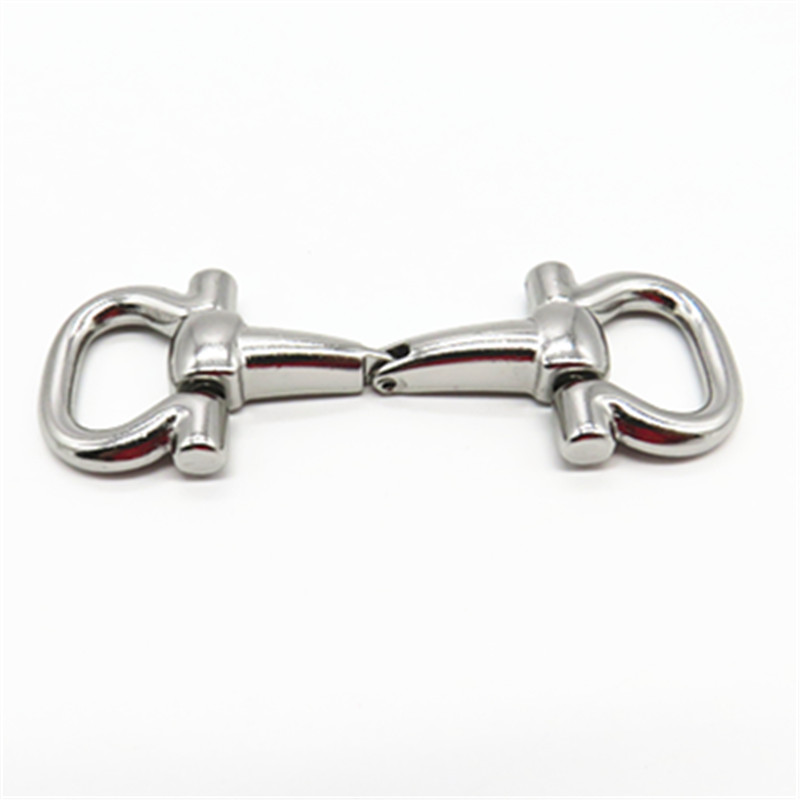 Latest Silver Men Shoe Accessories Chain Buckle 